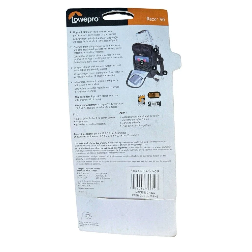Lowepro Digital Camera Bag Rezo 50 Approx. 4